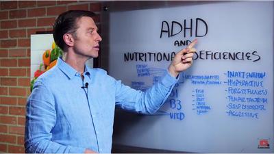 Image taken from Eric Berg's youtube video - Nutritional Deficiencies that Cause ADHD